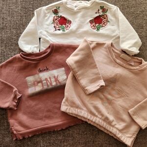 Zara Baby Girl Sweatshirts Size 3-6 months